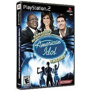 Karaoke Revolution Presents: American Idol‎ Encore - PS2 PlayStation 2 Konami